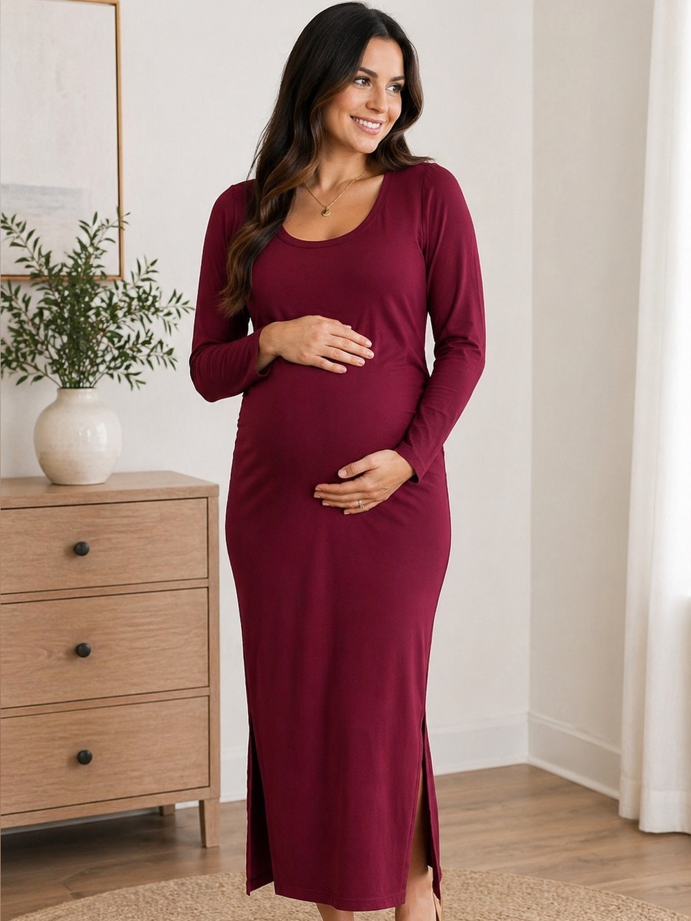 The Nines by Hatch maternity midi Dress sz XXL